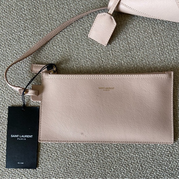 Saint Laurent | East-West Tote in Marble Pink - Picture 9 of 12